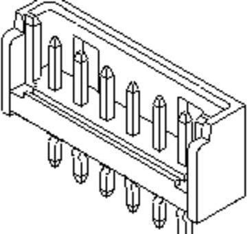 Molex Einbau-Stiftleiste Standard 532901480 Tray - Bild 1