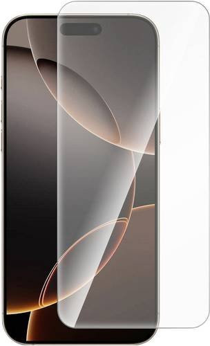 Renkforce Displayschutzglas für Apple iPhone 16 Pro Max, transparent, Anti-Fingerprint - Bild 1