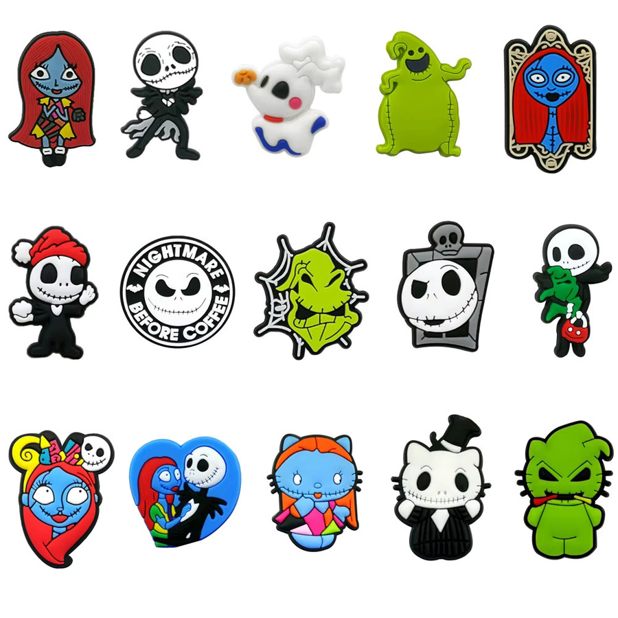 Hot Toys Charms, Albtraum vor Weihnachten, Totenkopf, Jack-förmig - Bild 4