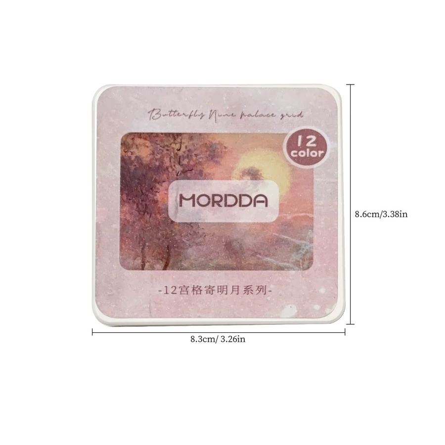 MORDDA Muster-Gel, 12 Farben, Glänzend, Unisex - Bild 4