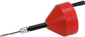 KS Tools Rohrreinigungsgerät aus Kunststoff in Rot, Durchmesser: 9,6 mm - Bild 1