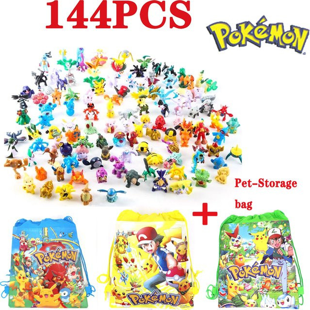 TOPTOY Pokémon Twisted Egg Set mit 144 Figuren in Mehrfarbig - Bild 1