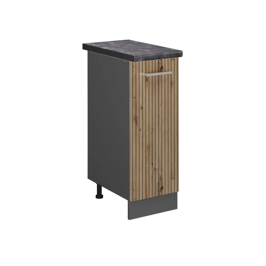 Vicco Apothekerschrank R-Line Artisan-Eiche/Anthrazit, B/H/T: 30 x 81,6 x 60 cm - Bild 2