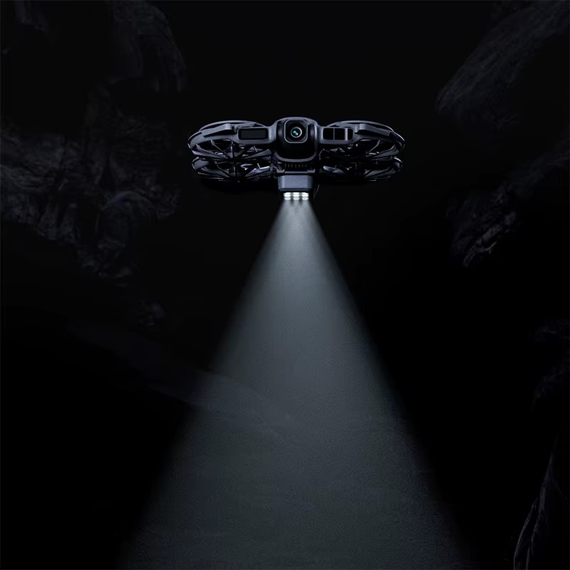 DJI Neo 2 Zubehör Set mit LED Fahrwerk Nachtflug Navigation Licht, Schwimm-Propellerschutz und Gimbal-Schutzhülle - Bild 2