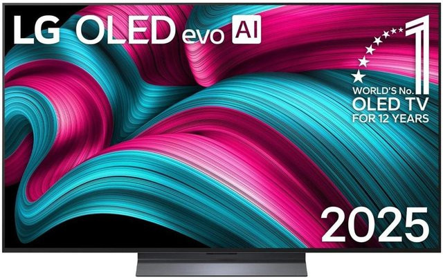 LG OLED TV OLED55C56LB Schwarz 55 Zoll - Bild 1