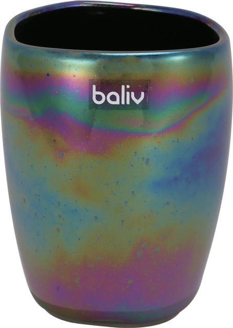 baliv Dark Wonder Zahnputzbecher aus Keramik mit Flip-Flop-Effekt in Mehrfarbig - Bild 1
