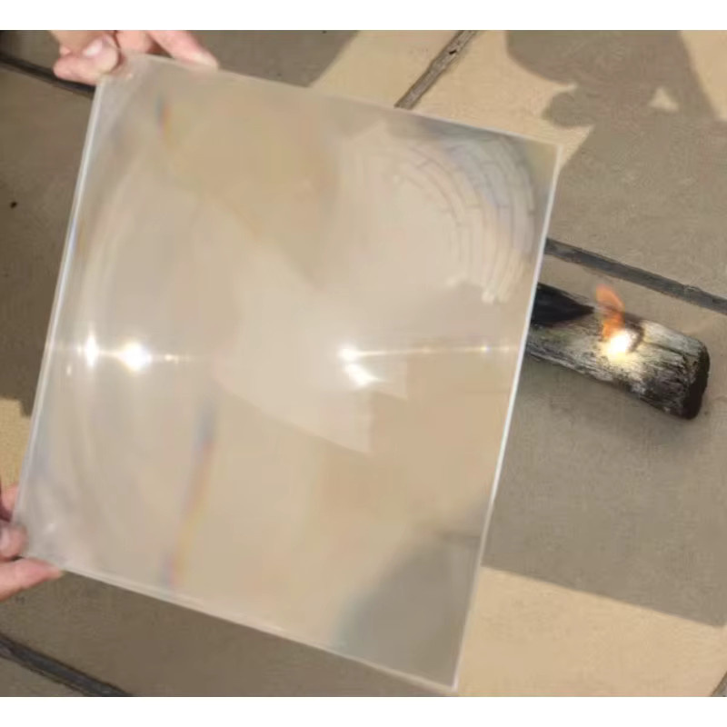 SRATE Quadratische Fresnel-Linse PMMA, transparent - Bild 2