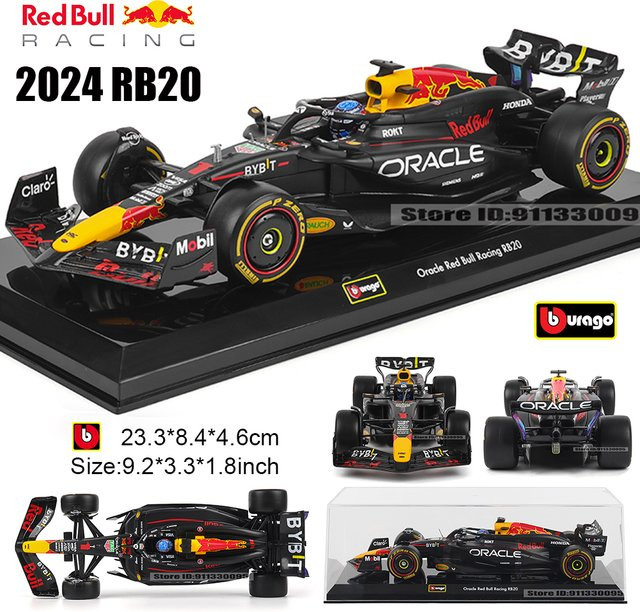 Bburago Red Bull F1-Serie, Legierungsmodellauto, 1:24, ab 14 Jahren - Bild 1