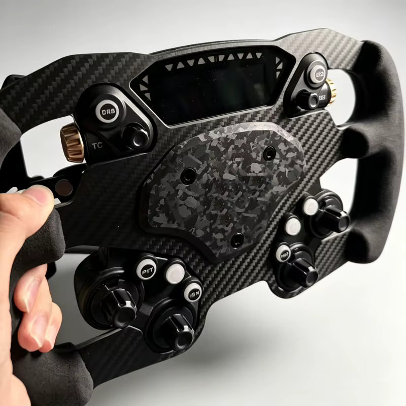 MOZA CS PRO Rennsimulationslenkrad GT3 GT4 Sim Racing in Schwarz - Bild 3