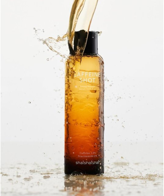 Shaishaishai Koffein-Shot Toning Booster, 200 ml, Gesichtslotion - Bild 1