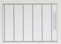 Leitz Orgacolor Plus Beschriftungsetikett für Laser, weiß, 100 Stück - Bild 1