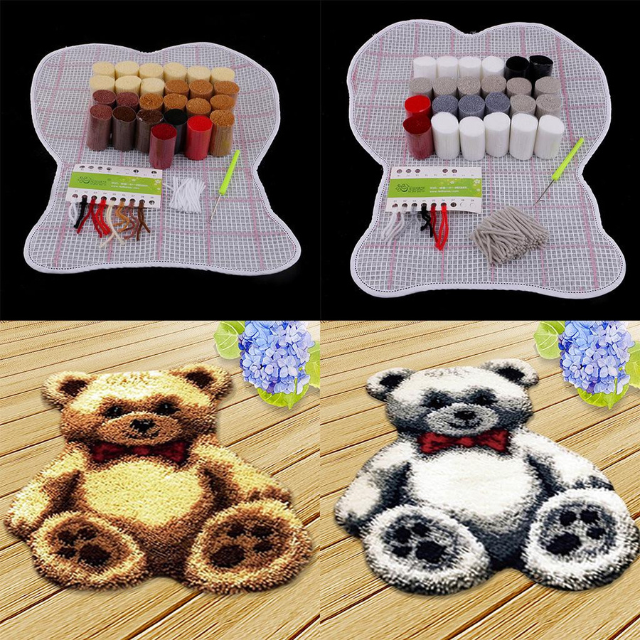 Leisure Times Toy Bear Knüpfsets, Weiß, Braun - Bild 6