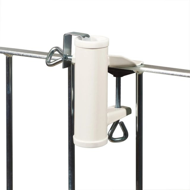 Videx Garden Sonnenschirmhalter Typ H für Handläufe Ø 35 mm Weiß - Bild 1