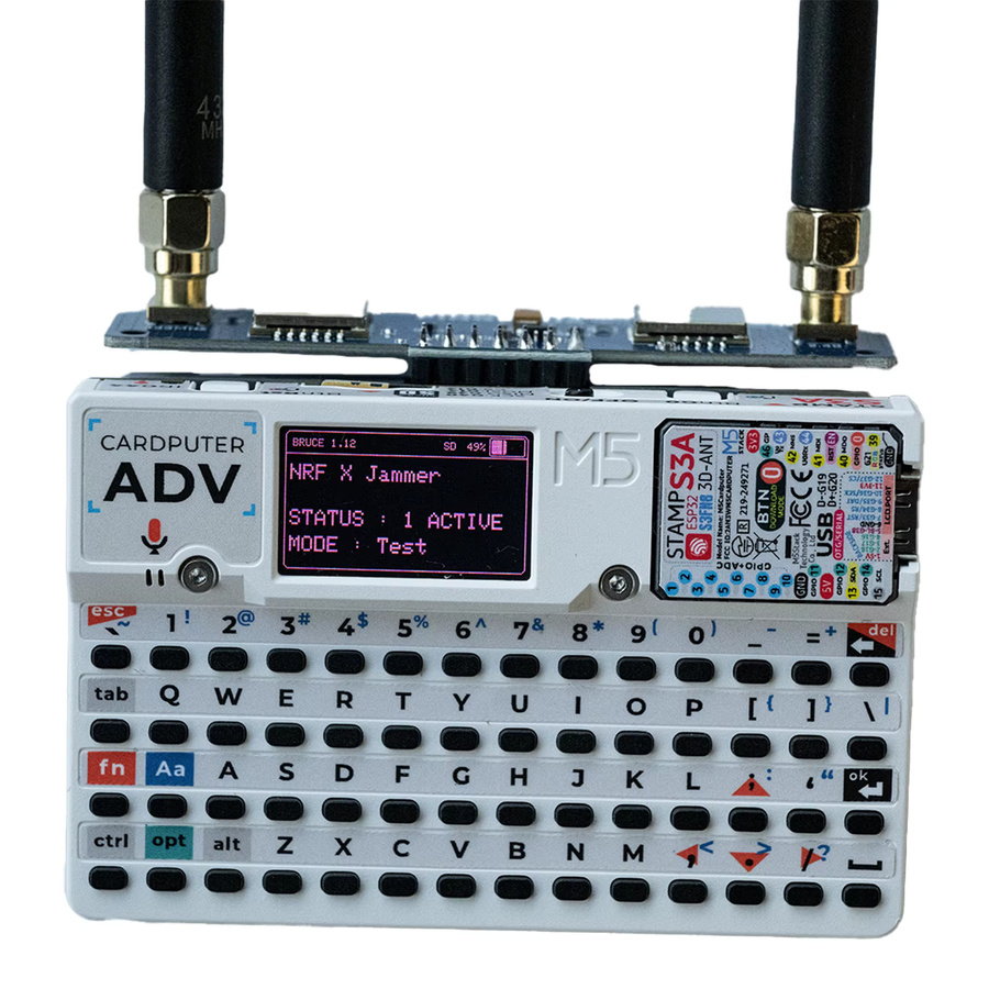 M5Stack Cardputer ADV RF-Modul 2-in-1 mit NRF24 und CC1101 Dual-Band-Board für stabiles 2,4G und 433M Signal - Bild 4