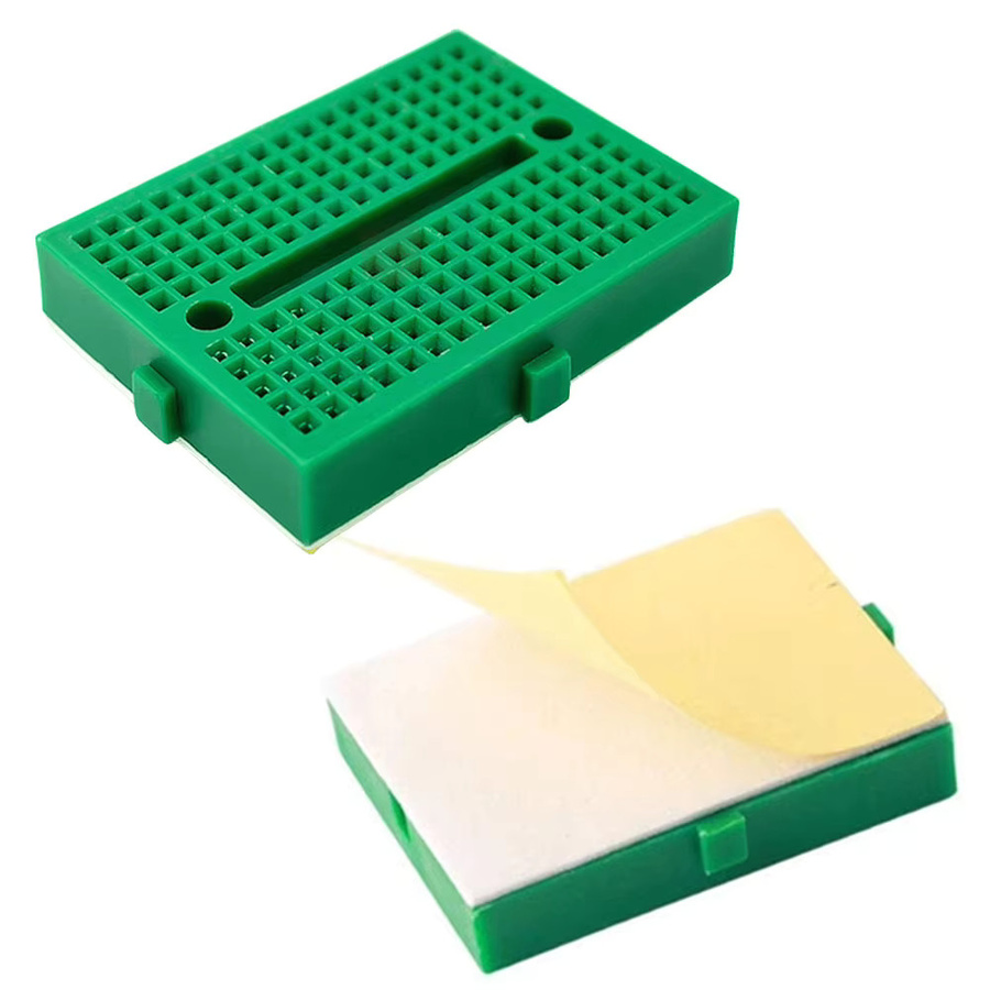 ALLOYSEED SYB-170 Mini Lötfreies Prototyp-Steckbrett mit 170 Löchern in Blau, B/T: 35 x 47 mm - Bild 2