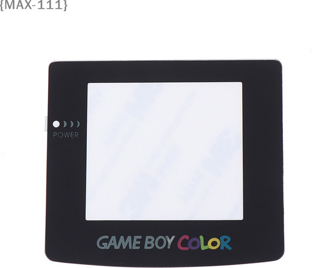 Ersatz Glasbildschirm-Schutzpaneel für Nintendo Game Boy Color GBC in Transparent F2-MAX111 - Bild 1