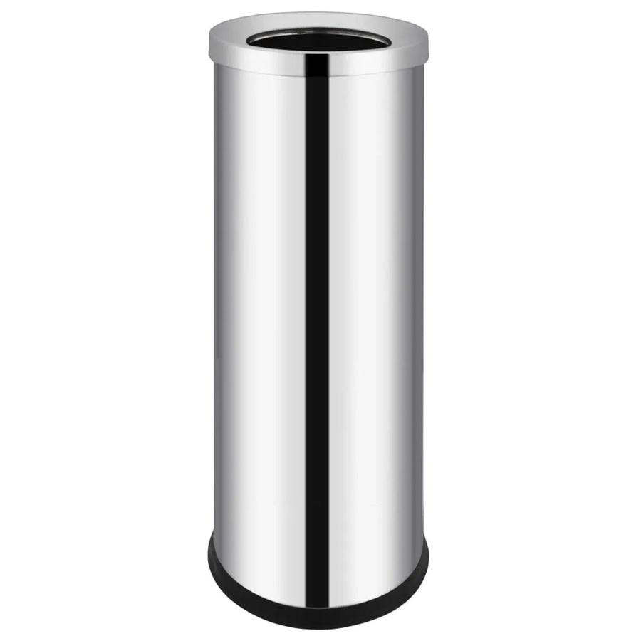 vidaXL Mülleimer Hotel Edelstahl Silber 32 l - Bild 2