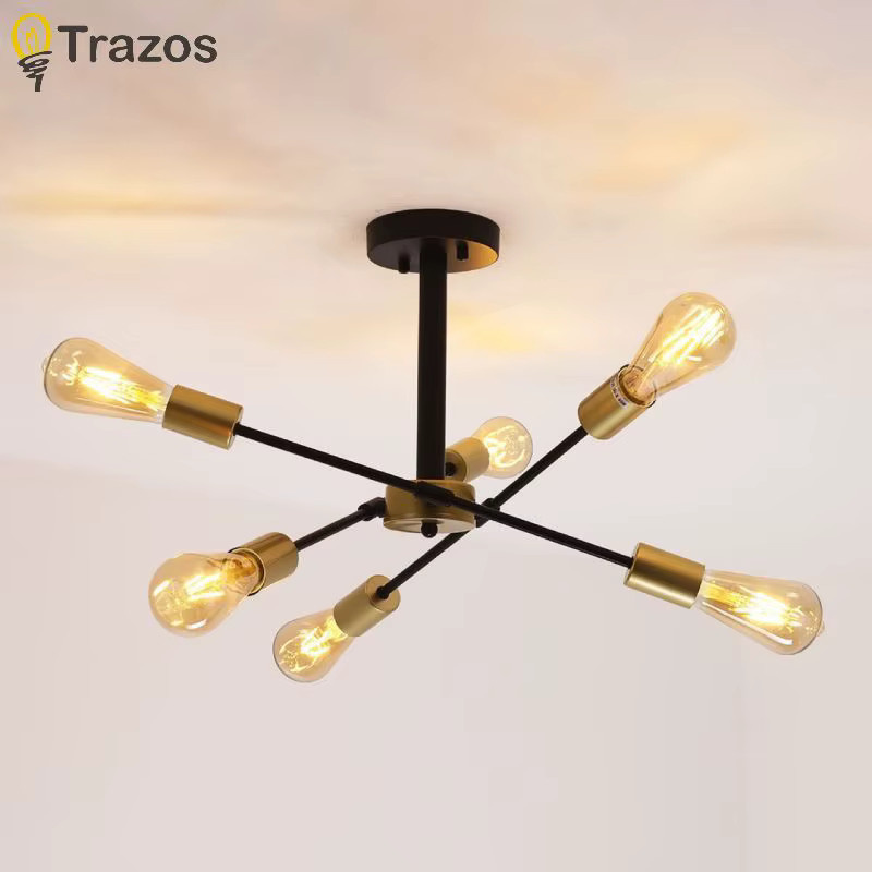TRAZOS LED Deckenleuchte in Schwarz aus Metall im modernen Zweig-Design für Wohnzimmer, Schlafzimmer und Esszimmer - Bild 5