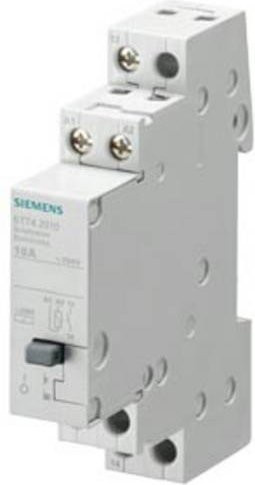 Siemens 5TT4204-1 Schaltrelais mit 4 Schließern, Nennspannung 400V, Schaltstrom max. 16A, Farbe Weiß - Bild 1