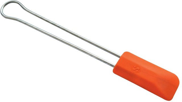 Schneider Teigschaber mit Metallstiel in Orange, Länge: 21 cm, Breite: 2,8 cm - Bild 1