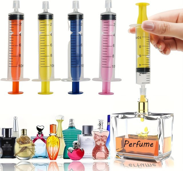 vvocci Parfüm-Abfüllwerkzeug, Farbige Spritze, 10 ml - Bild 1