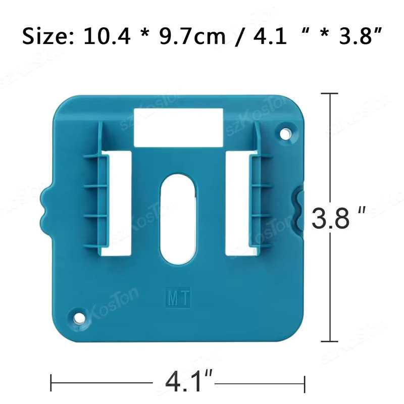 Wandhalterung für Makita 18V Li-Ion Akkus zur Batterie-Lagerung und Werkzeug-Organisation - Bild 2