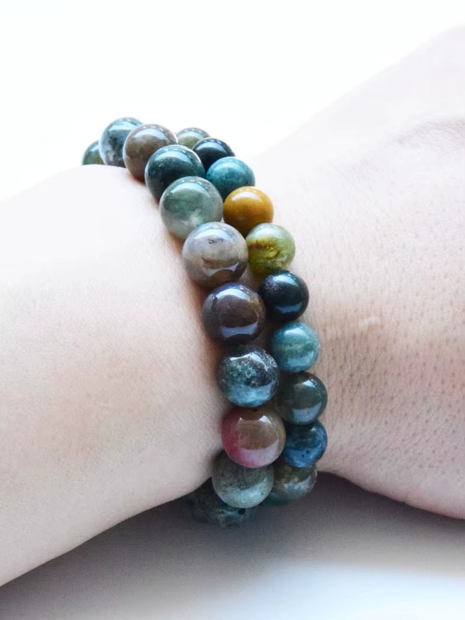 TYSEA Armbänder, Apatit, Amethyst, Lapislazuli, Achat, Perle, Unisex - Bild 3
