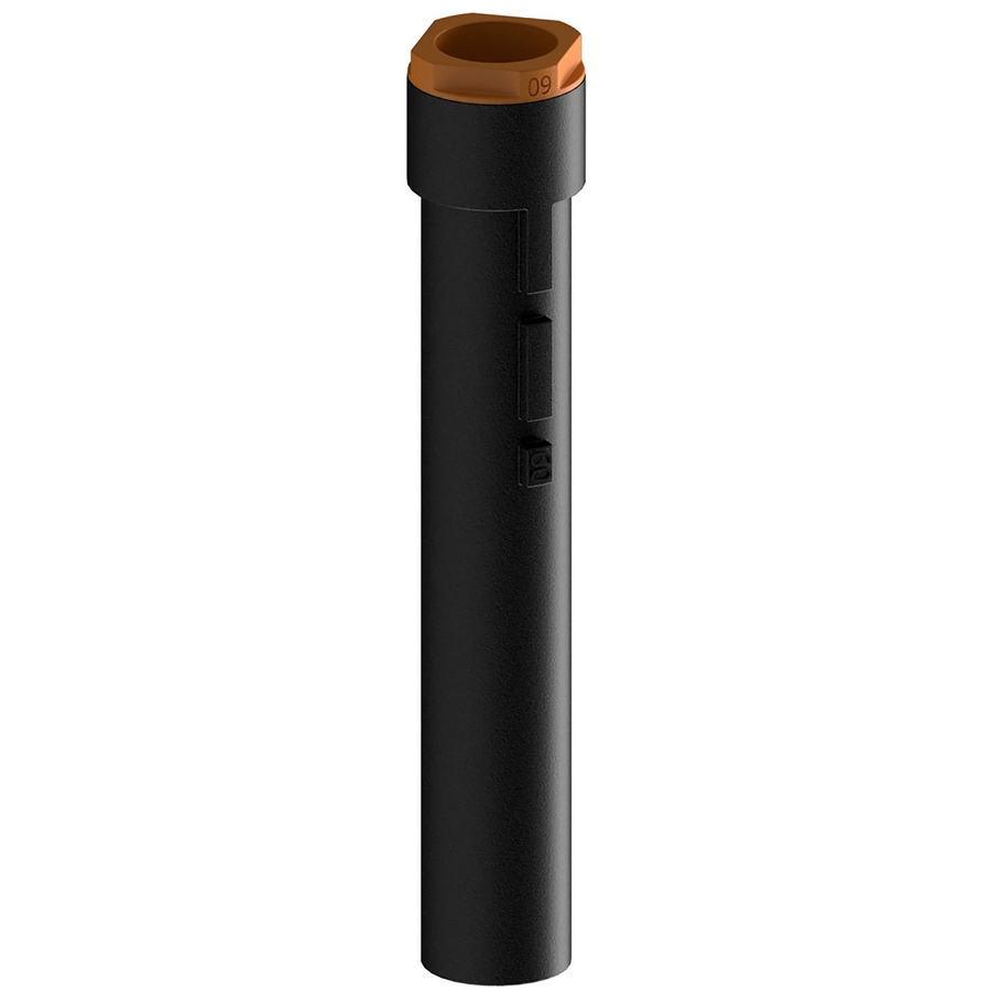 Schake Bodenhülse für Rohrpfosten aus Grauguss, Farbe Grau, Durchmesser: 60 mm, Höhe: 500 mm - Bild 2