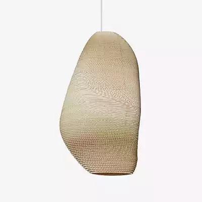 Graypants Scraplights Denny Pendelleuchte in Beige und Grau aus Holz - Bild 1