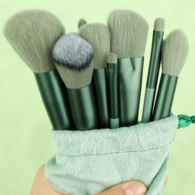 RUNTOIN Make-up-Pinsel-Set, 13-teilig, Unisex - Bild 1