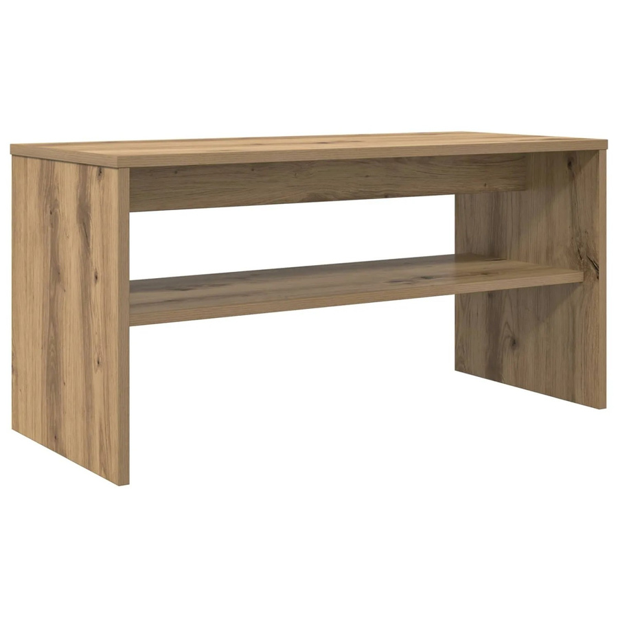 vidaXL TV-Schrank Artisan-Eiche in Braun, B/T/H: 80 x 35 x 40 cm - Bild 2