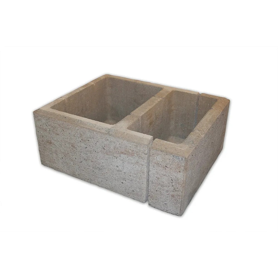 Diephaus Mauerstein Lessia Muschelkalk in Beige B/T/H: 50 x 40 x 20 cm - Bild 2