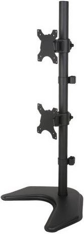 TECHly Monitorhalterung für 2 LCD-Displays, Schwarz, Bildschirmgröße: 33-68,6 cm (13-27 Zoll) - Bild 1
