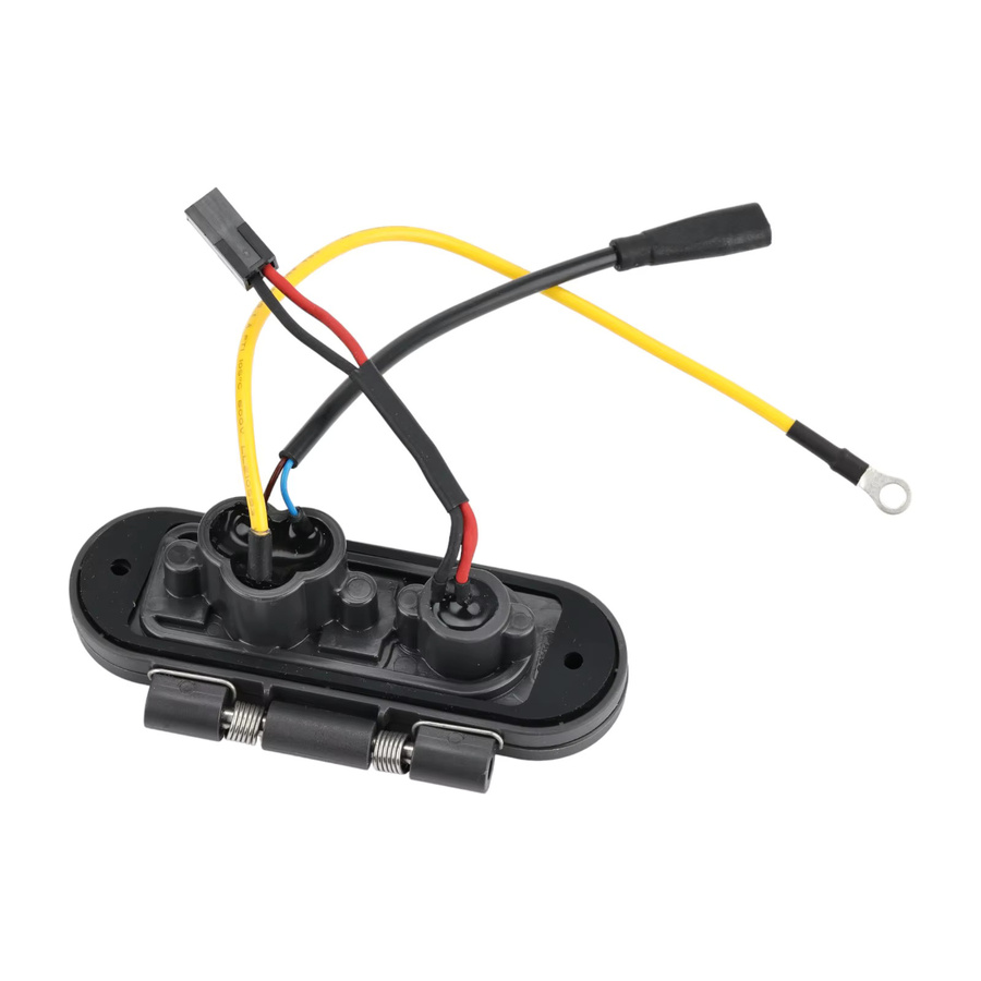 Original Segway Ladegerät Port für KickScooter MAX G2 G65 Elektrischer Roller Lade Basis Montage Teile in Schwarz - Bild 3