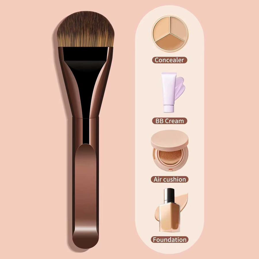 LUXEBLEND Make-up Pinsel Set, Synthetische Haare, 2 Stück - Bild 2