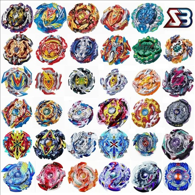 LDCX Metallisches Rotierendes Kreisel-Spielzeug, Kampfkreisel-Sammlung, multicolour - Bild 1