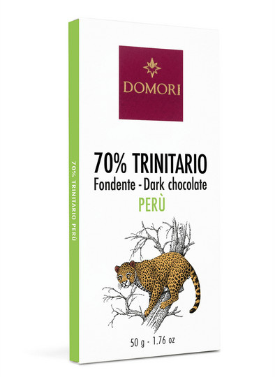 Domori Schokolade Trinitario Peru 70 % 50 g - Bild 1
