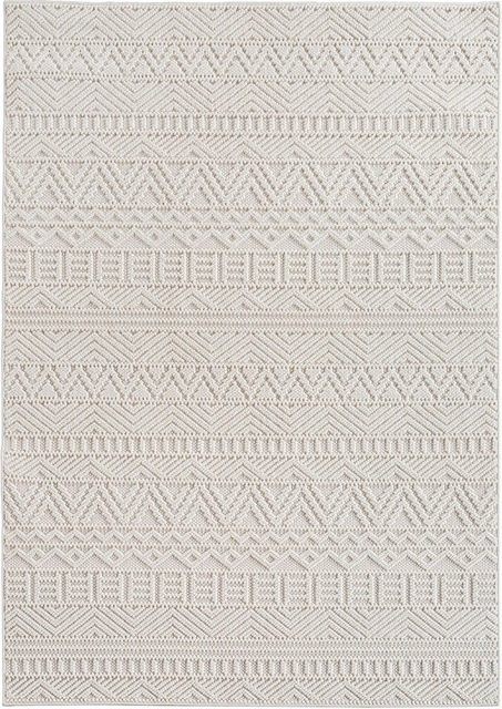 Ayyildiz Flachgewebeteppich Helix in Creme mit modernem Design, Breite: 120 cm, Länge: 170 cm - Bild 1