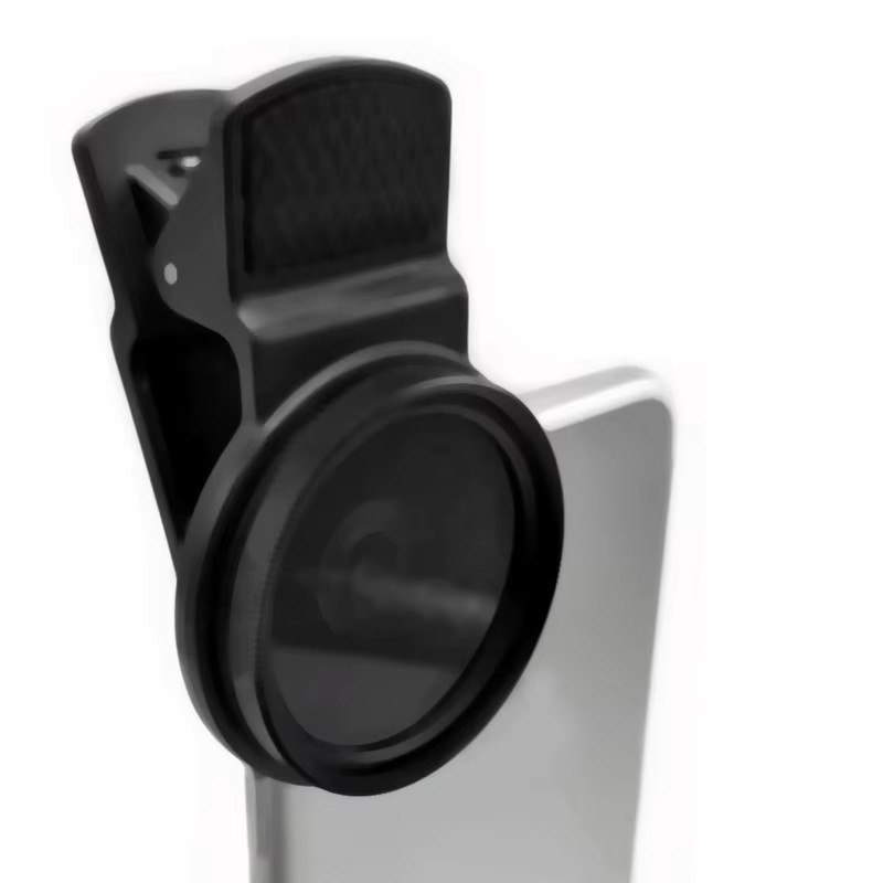 SD&HI Universal Tragbarer Professioneller CPL-Filter mit Clip für Smartphone-Weitwinkelobjektive 37/52 mm Schwarz - Bild 3
