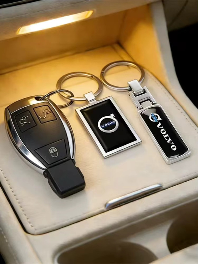 Volvo Schlüsselanhänger, Metall, 3D Auto-Logo - Bild 6