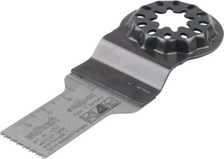 Wolfcraft Bimetall Tauchsägeblatt für Holz und Kunststoff, Silber, 20 mm - Bild 2