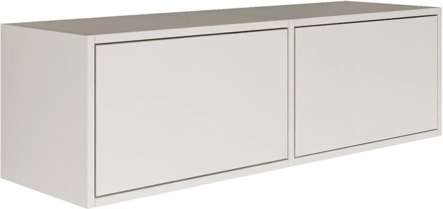 Selsey TV-Hängeboard Framme in Weiß mit einer Breite von 100 cm - Bild 1