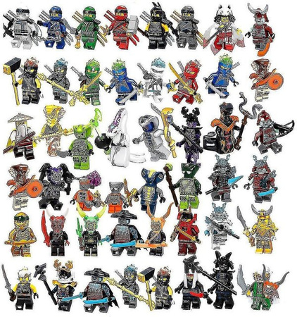 LEGO Ninjago Mini-Figuren-Set 48-teiliges Set