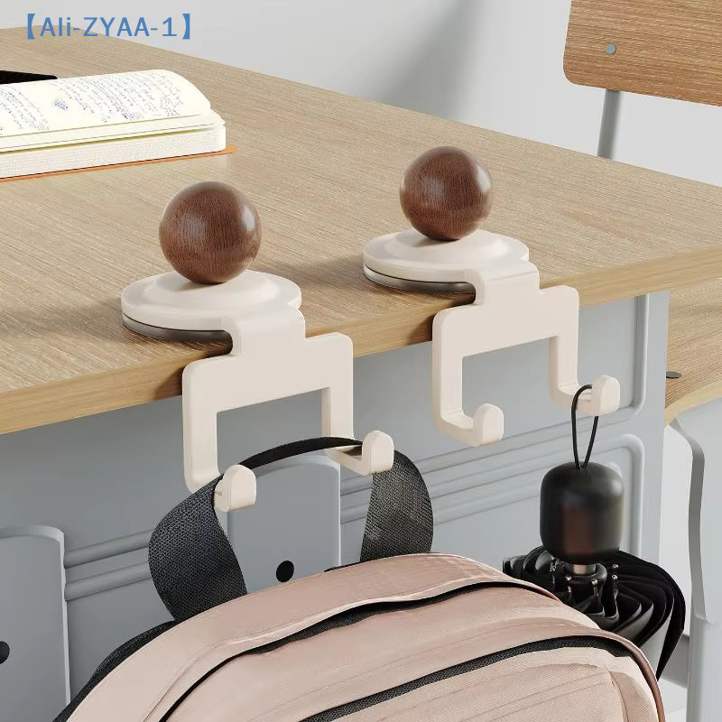 JETTING Universeller Tischhaken mit Aufbewahrungsregal und Kopfhörerhalter, verstellbarer Taschenaufhänger in Weiß - Bild 2