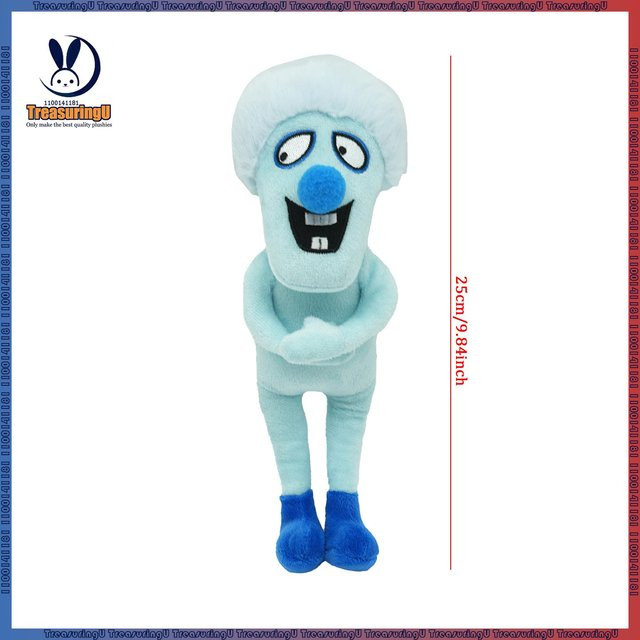 Yiran toy Schneekönig Plüschtier, Blau - Bild 1