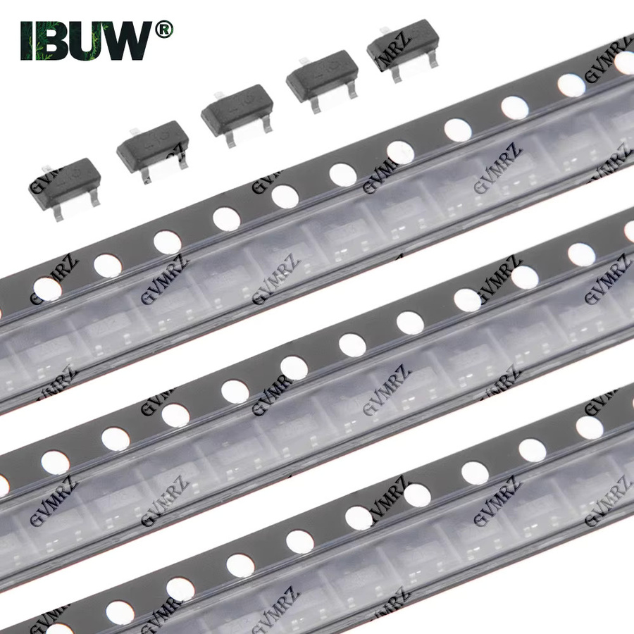 BZX84 Serie Zener-Dioden SMD-Typ für Spannungen von 3V bis 27V als oberflächenmontierte elektronische Komponente - Bild 3