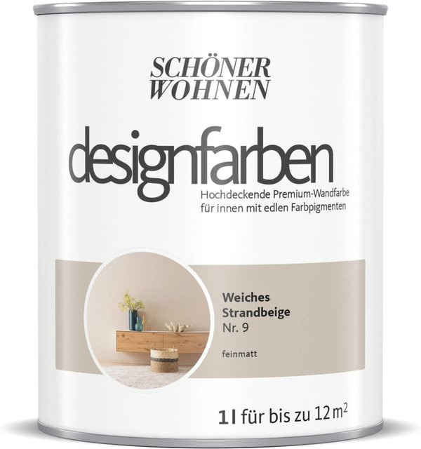 Schöner Wohnen Designfarben Holzfarbe Weiches Strandbeige wasserbasiert und konservierungsmittelfrei - Bild 1