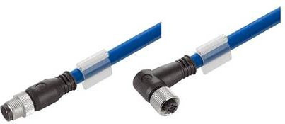 Weidmüller Ethernet-Leitung SF/UTP LAN-Kabel Blau - Bild 1