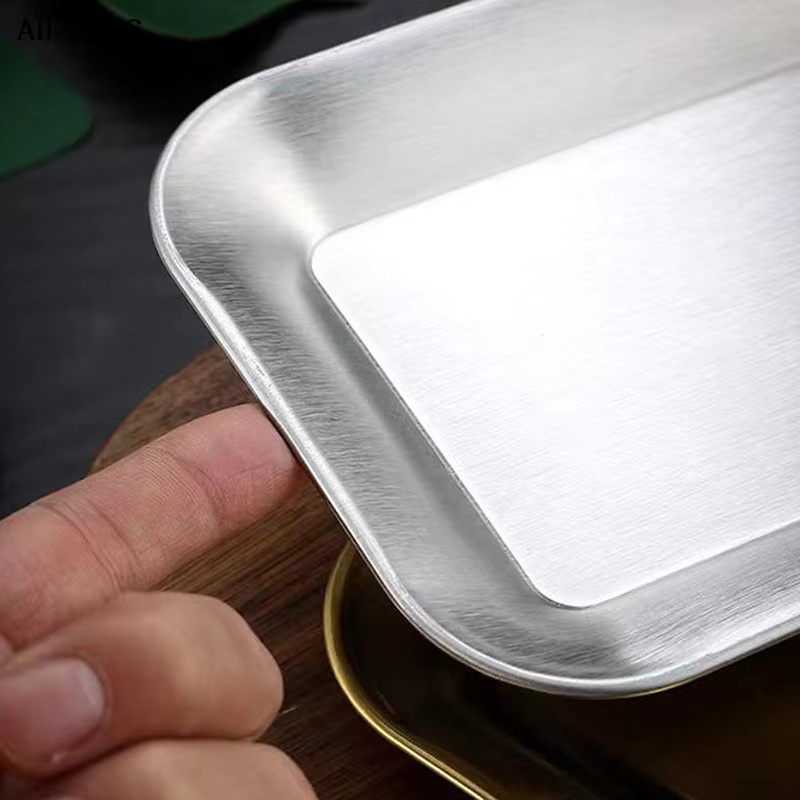 JETTING Serviertablett aus Edelstahl in Silber für Kaffee und Desserts - Bild 3