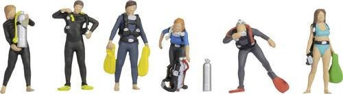 NOCH Taucher 15848, Modellfigur, Bemalt, Stehend, 1:87, Bunt / Mehrfarbig - Bild 1